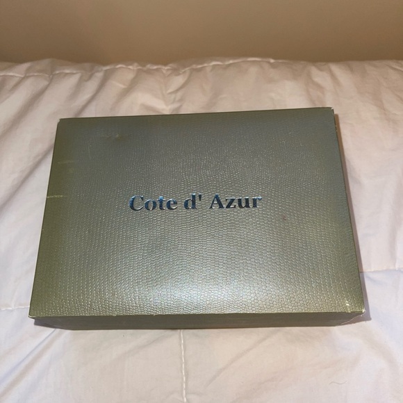 Vintage Cote d’ Azur Jewelry Set With Box Matching Watch  Necklace Earrings - Picture 6 of 8